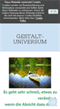 Mobile Screenshot of gestalt-universum.de